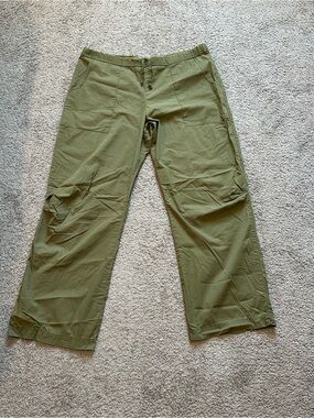 Be present Olive Green Casual yoga Pants